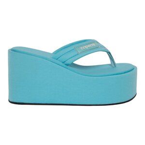 Coperni Sky Blue Platform Sandals Women's IT41